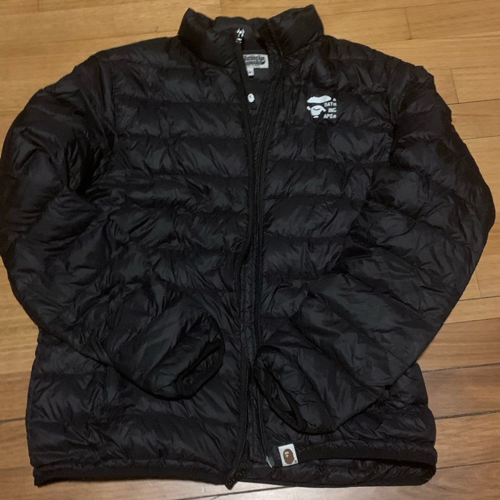 Bape down puffer jacket